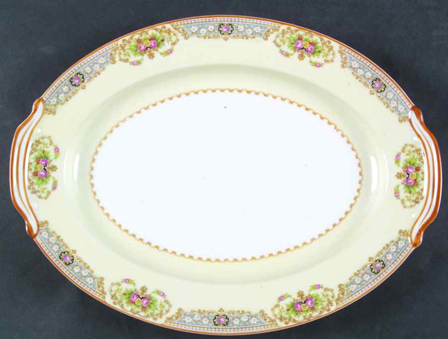 N2811 11" Oval Serving Platter by Noritake-1