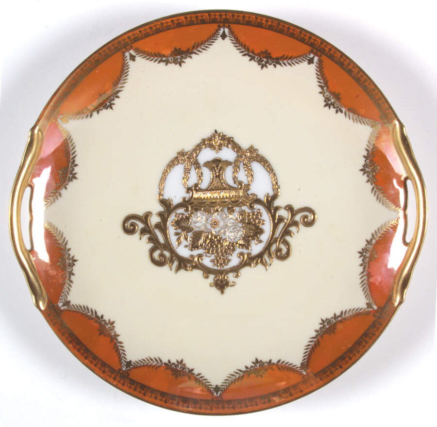 N2818 Handled Cake Plate by Noritake-1