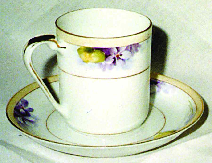 N4627 Chocolate Cup & Saucer Set by Noritake-1