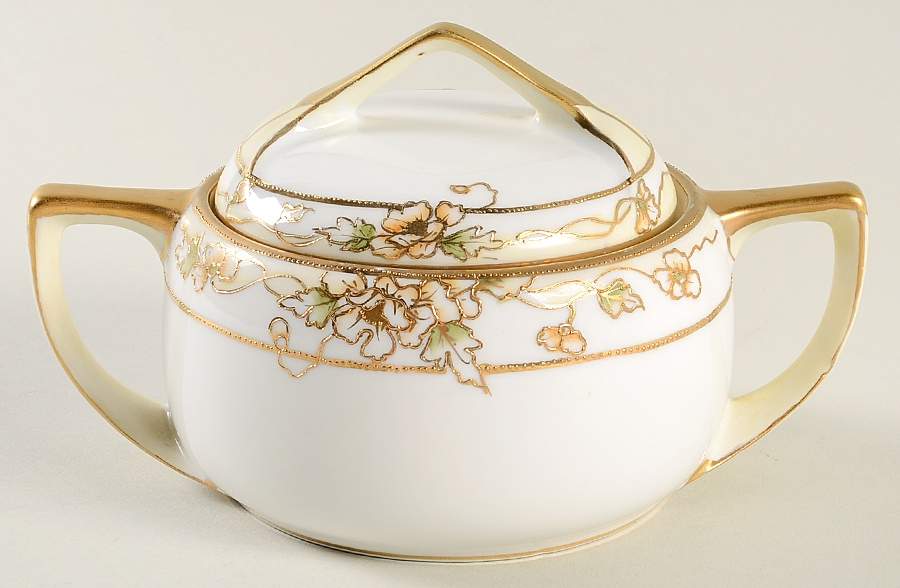 N2827 Sugar Bowl & Lid by Noritake-1