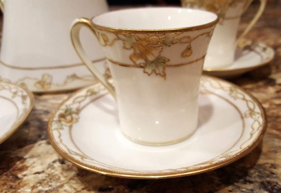 N2827 Chocolate Cup & Saucer Set by Noritake-1