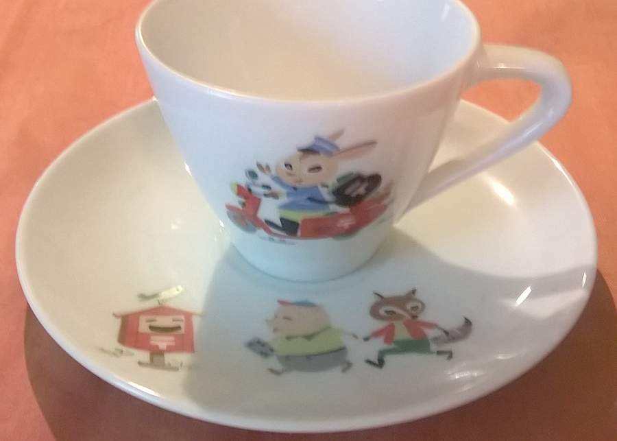 N2845 Child's Cup & Saucer Set by Noritake-1