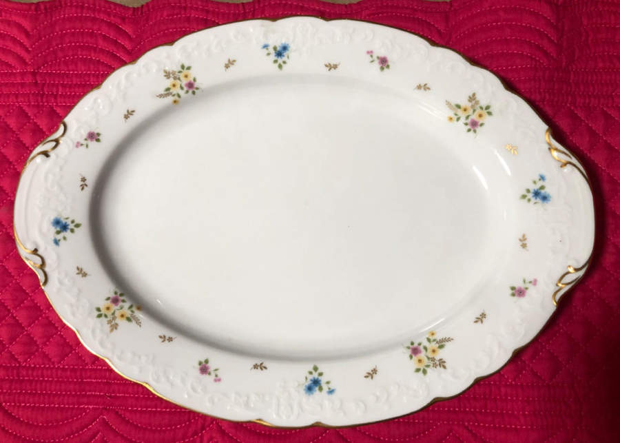 N2850 14" Oval Serving Platter by Noritake-1
