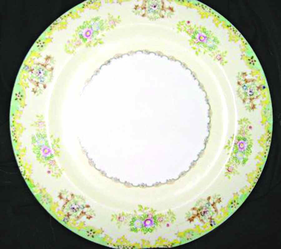 NAT53 Dinner Plate by National China-1