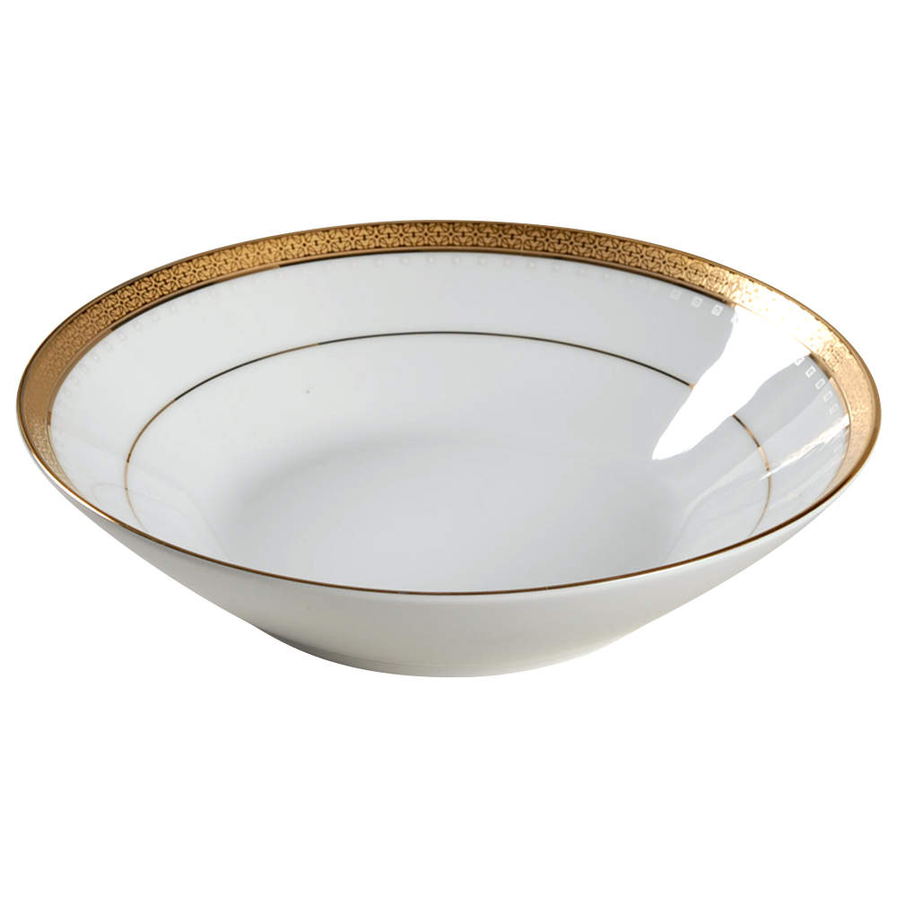 Metropolitan Gold Coupe Soup Bowl by Noritake-1