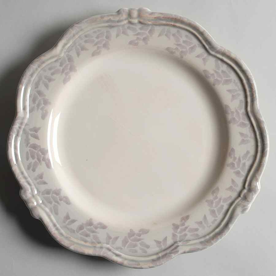 Country Manor Purple Dinner Plate by Noble Excellence-1