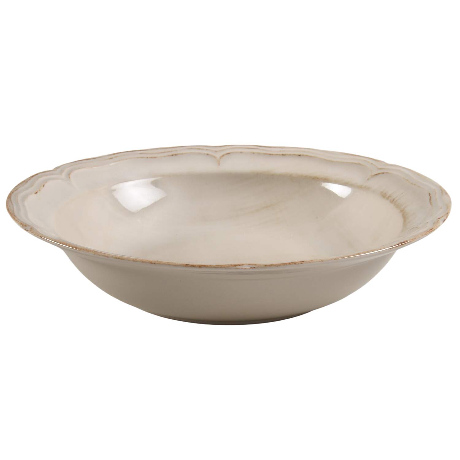 Country Market Rustic 12" Round Vegetable Bowl by Nikko-1