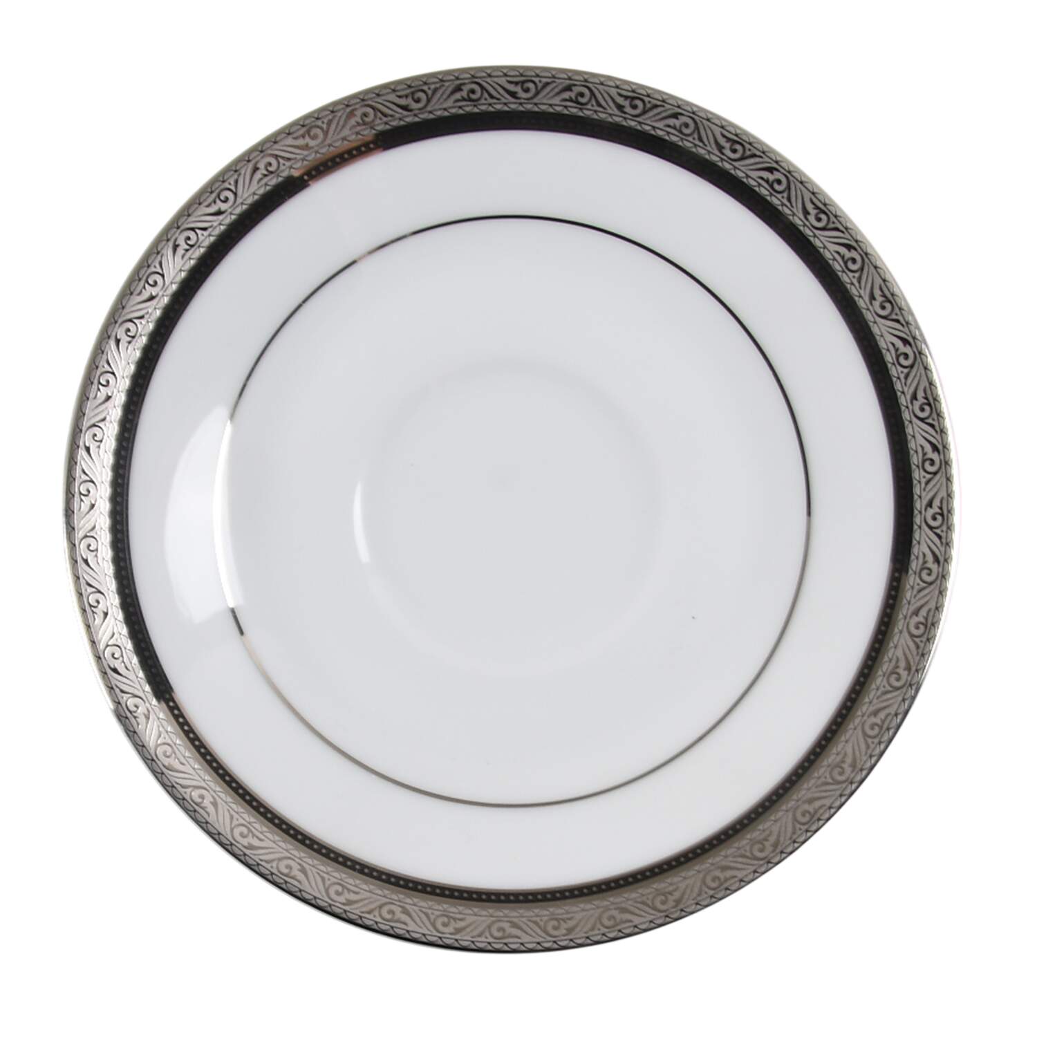 Kingswood Platinum Saucer by Noritake-1