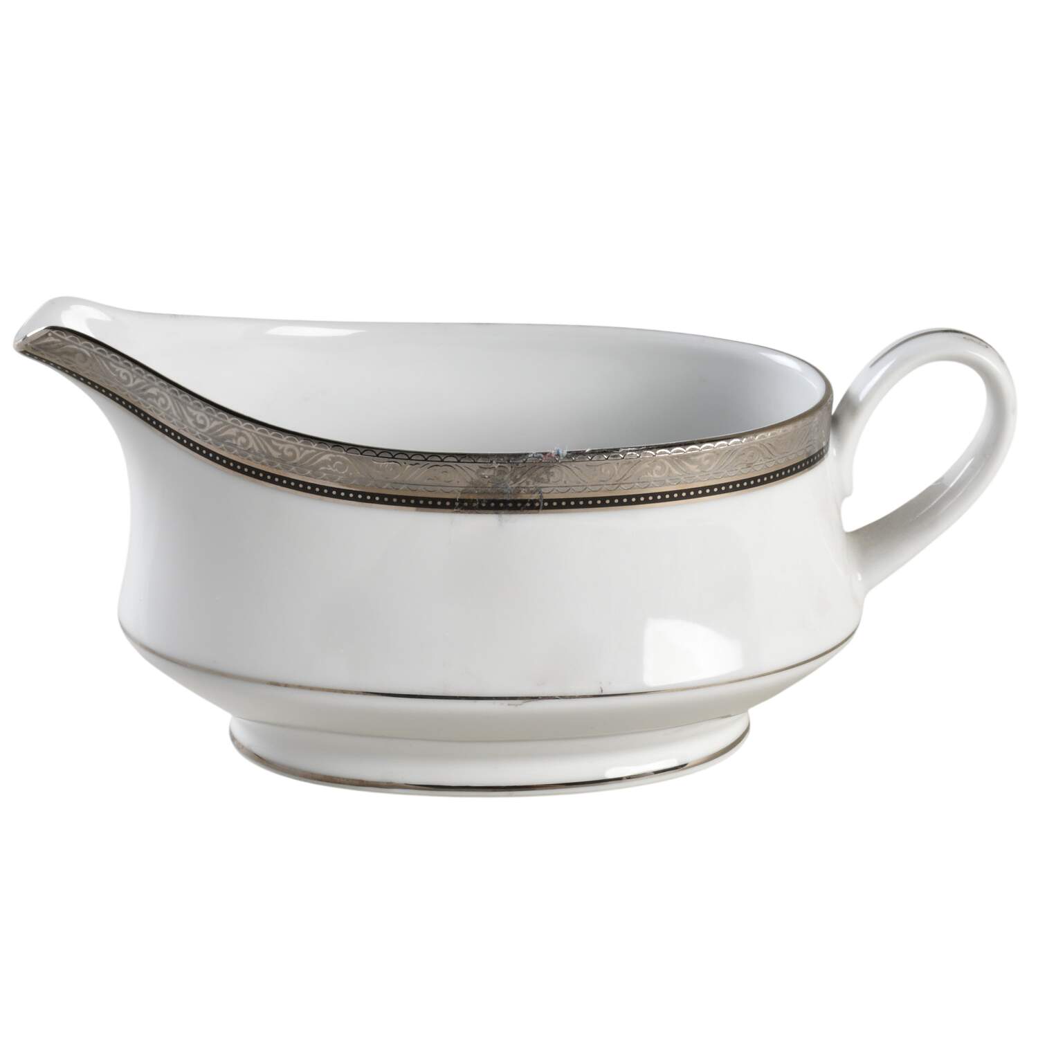 Kingswood Platinum Gravy Boat by Noritake-1