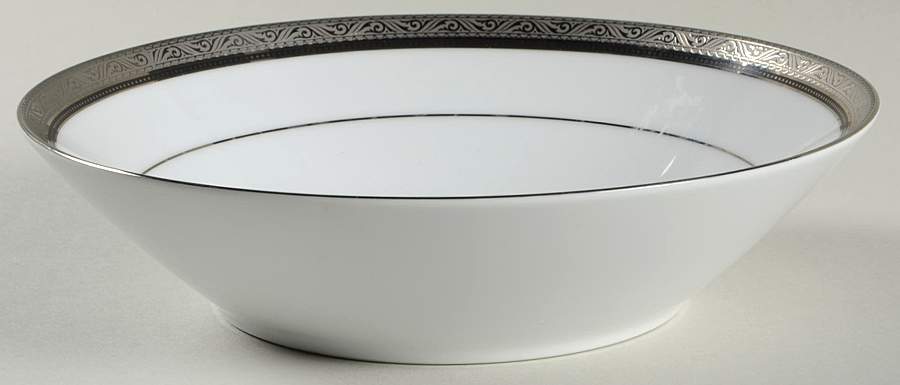 Kingswood Platinum Coupe Soup Bowl by Noritake-1