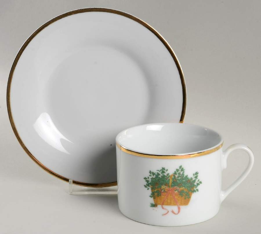 NHM1 Flat Cup & Saucer Set by Nantucket Home-1