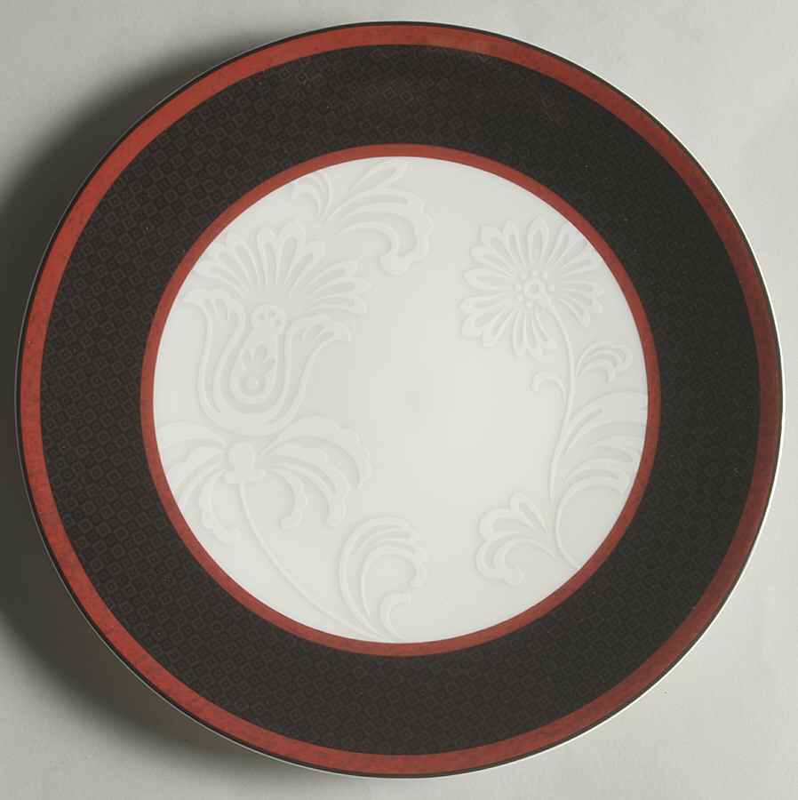 Jive Coupe Accent Luncheon Plate by Noritake-1
