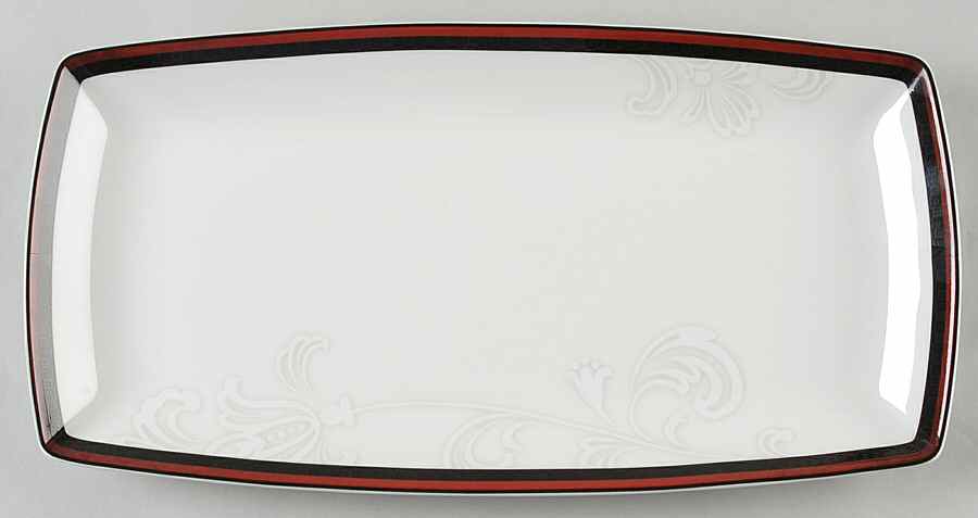 Jive 14" Rectangular Serving Platter by Noritake-1