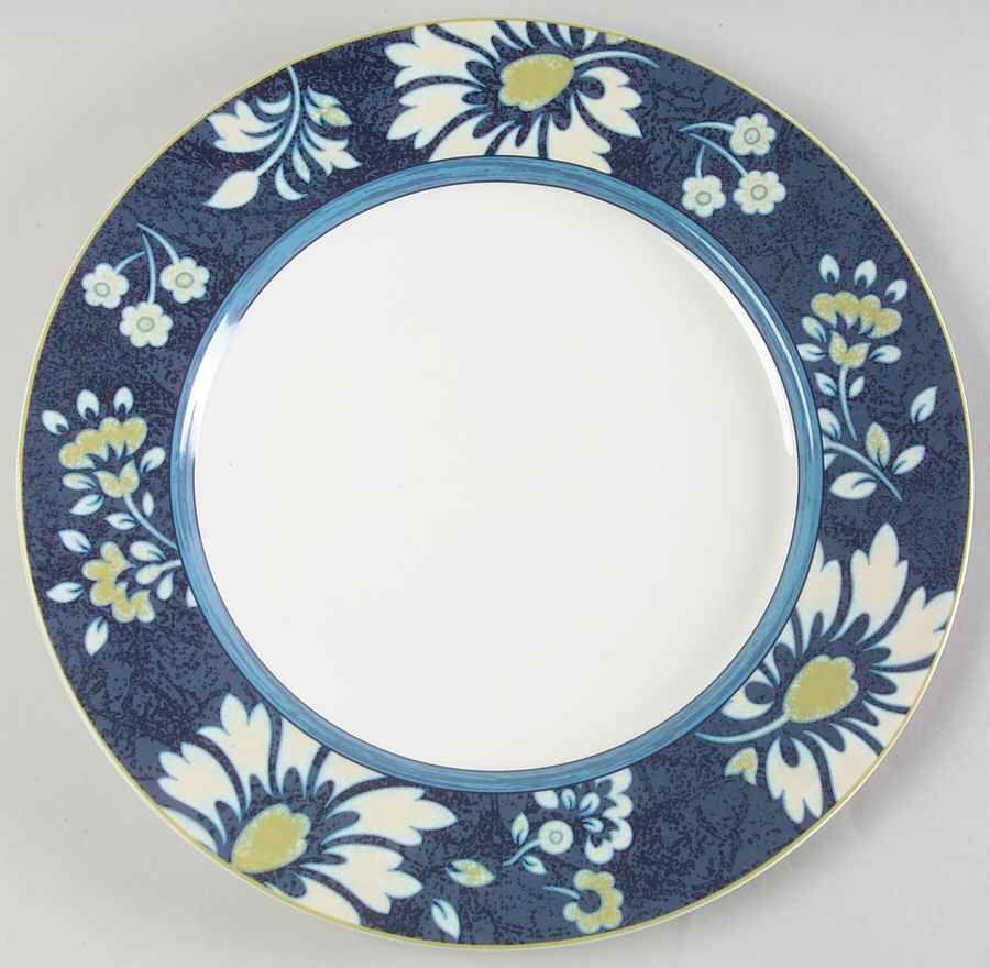 Blue Harbor 12" Chop Plate (Round Platter) by Noritake-1