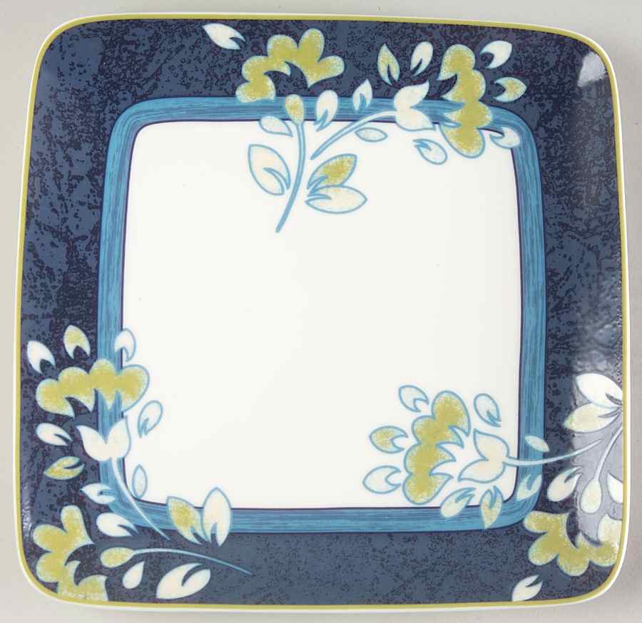 Blue Harbor Square Salad Plate by Noritake-1