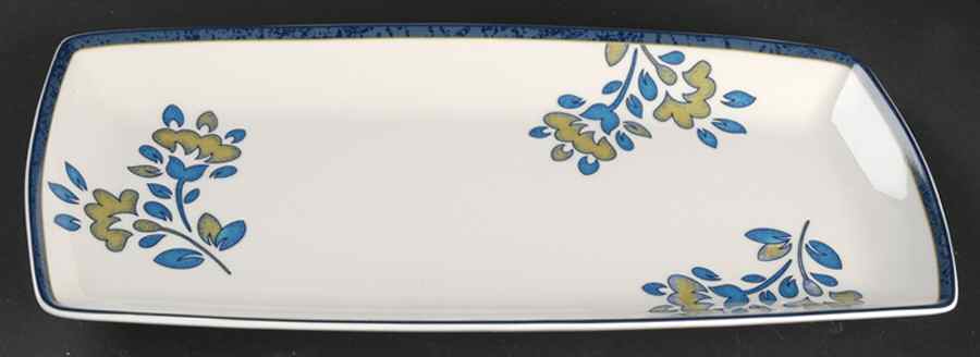 Blue Isle 14" Rectangular Serving Platter by Noritake-1