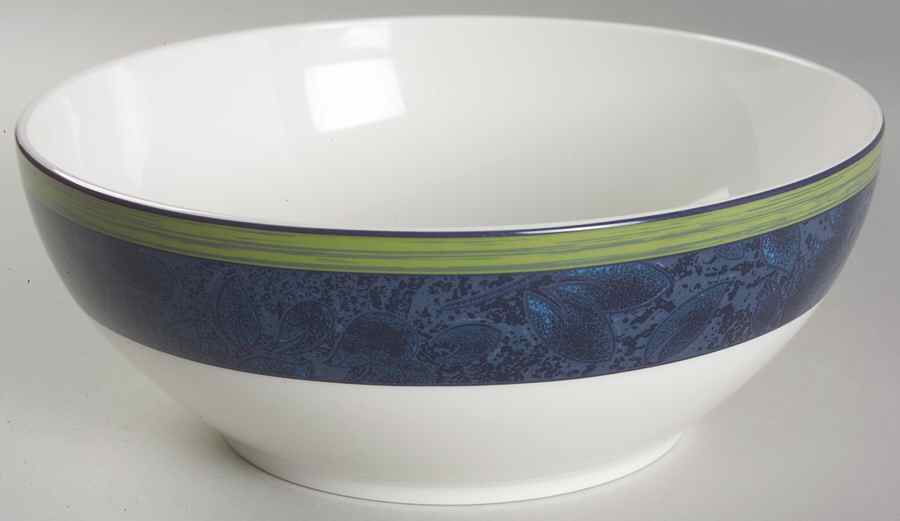 Blue Lagoon 8" Round Vegetable Bowl by Noritake-1