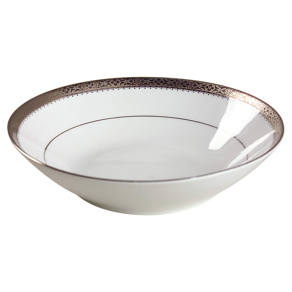 Essex Platinum Coupe Soup Bowl by Noritake-1