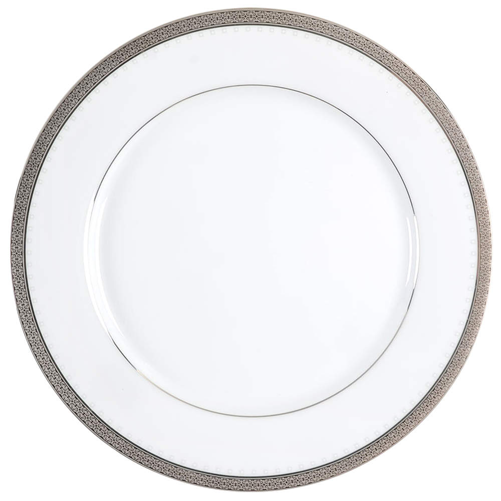 Metropolitan Platinum Dinner Plate by Noritake-1