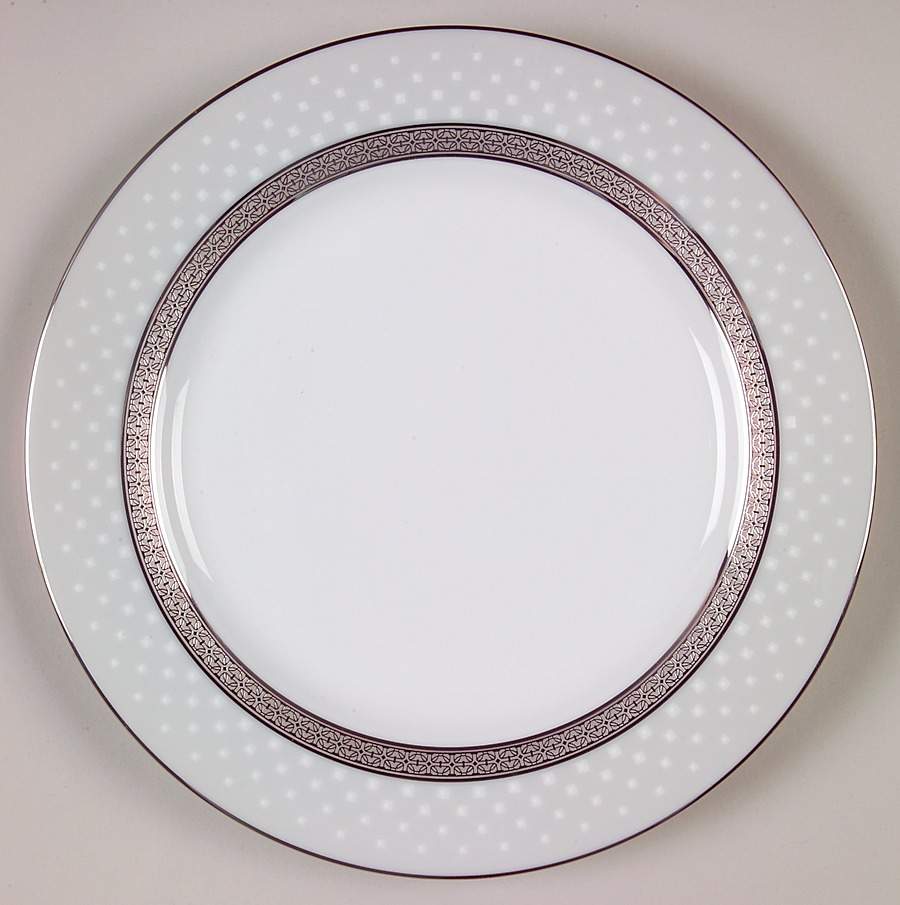 Metropolitan Platinum Accent Salad Plate by Noritake-1
