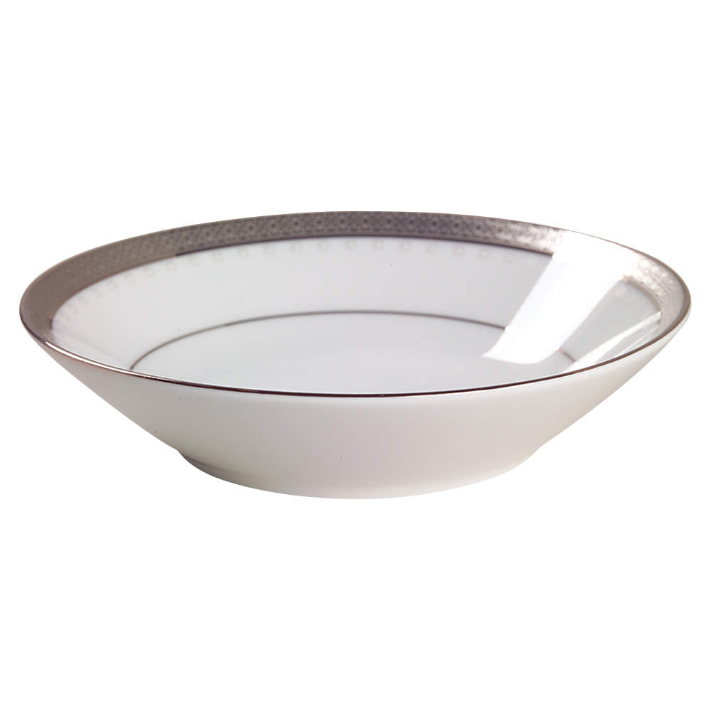 Metropolitan Platinum Fruit/Dessert (Sauce) Bowl by Noritake-1