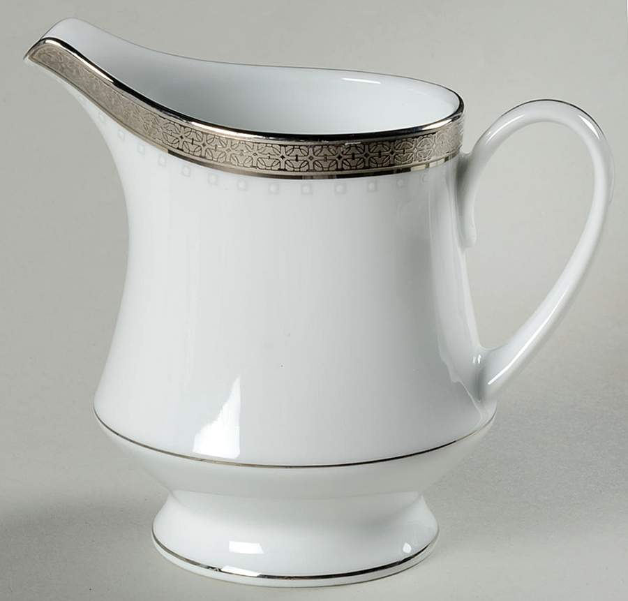 Metropolitan Platinum Creamer by Noritake-1