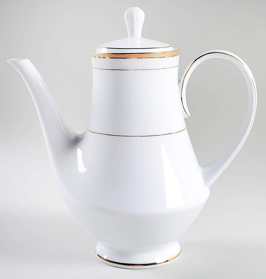 Hampshire Gold Coffee Pot & Lid by Noritake-1