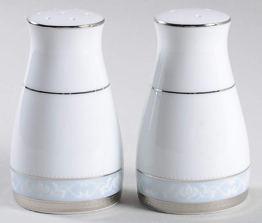 Hampshire Platinum Salt & Pepper Set by Noritake-1