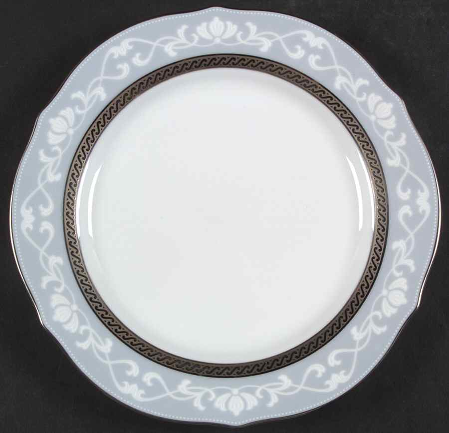 Hampshire Platinum Luncheon Plate by Noritake-1