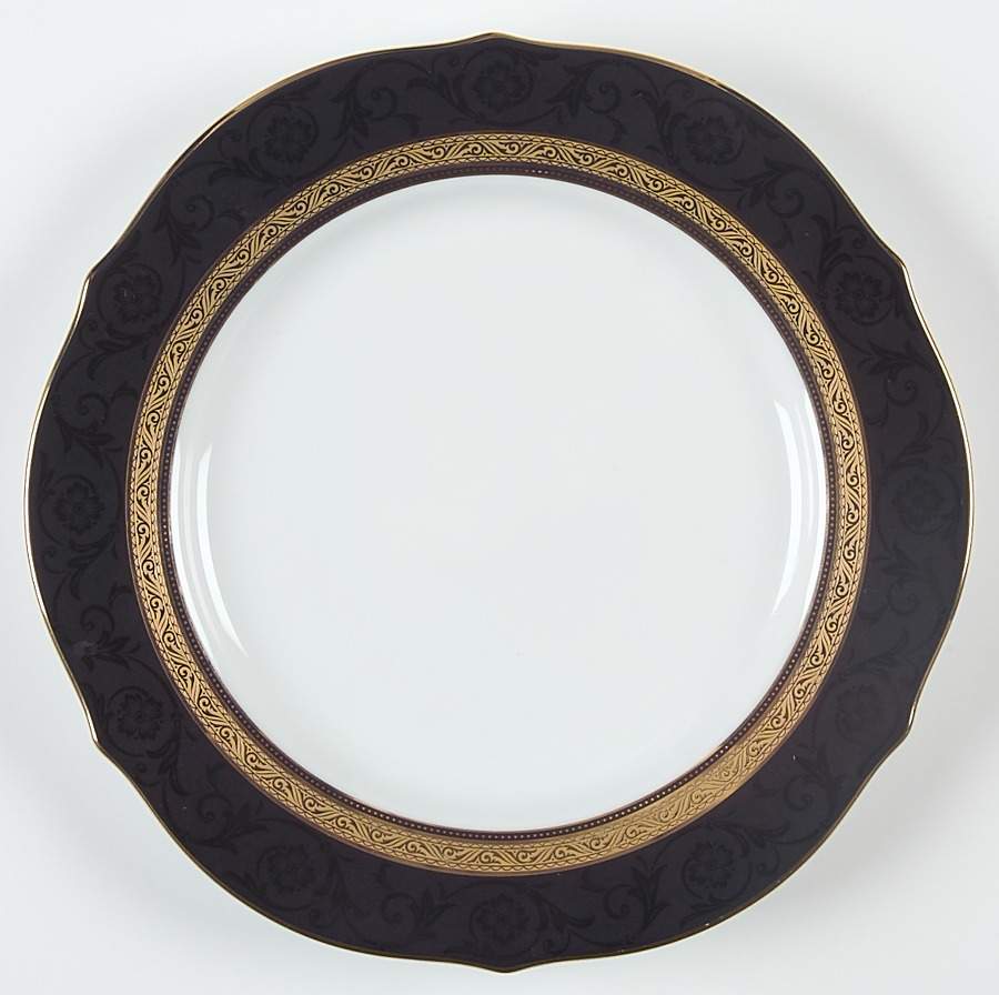 Kingswood Gold Accent Luncheon Plate by Noritake-1