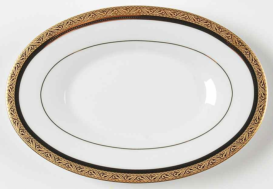 Kingswood Gold Relish/Gravy Underplate by Noritake-1