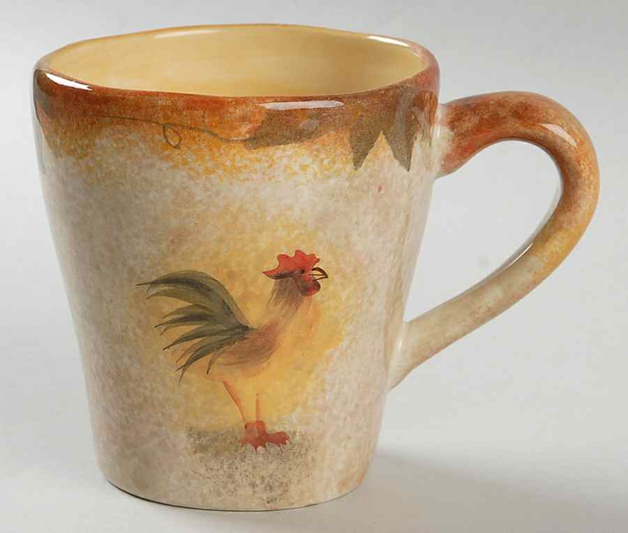 Tuscan Rooster Mug by Noble Excellence-1