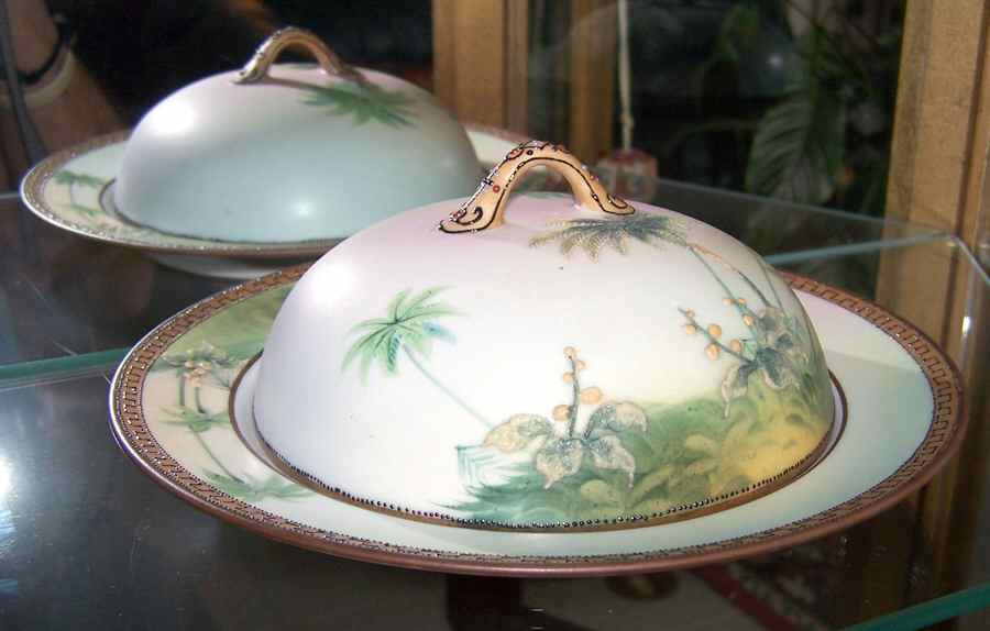 N3025 Round Covered Butter by Noritake-1
