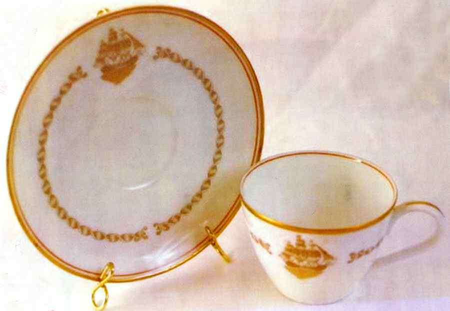 N1791 Flat Cup & Saucer Set by Noritake-1