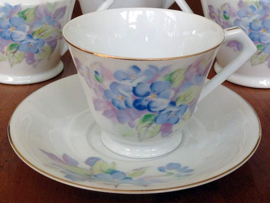 N3029 Footed Cup & Saucer Set by Noritake-1