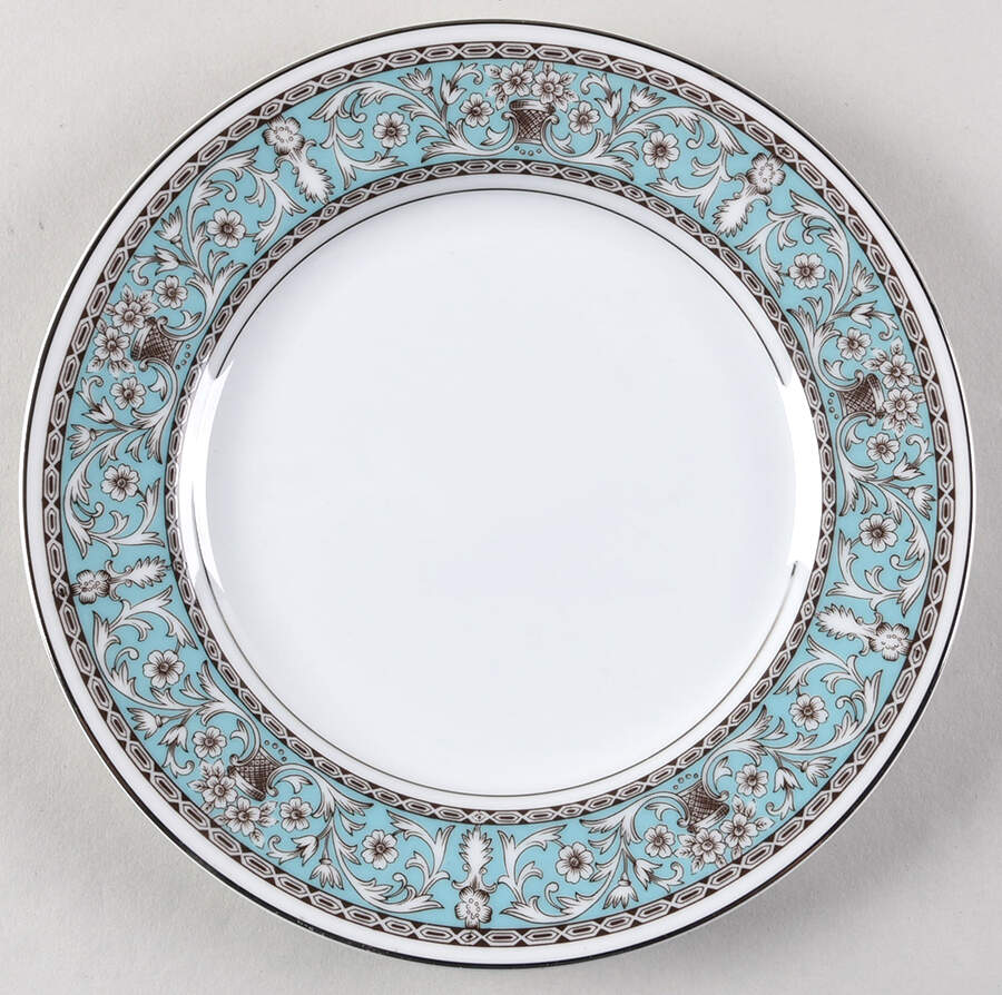 Taheranpour Blue Salad Plate by Nagoya Shokai-1