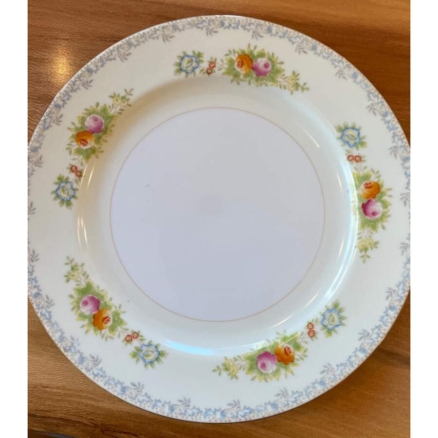 NAT54 Dinner Plate by National China-1