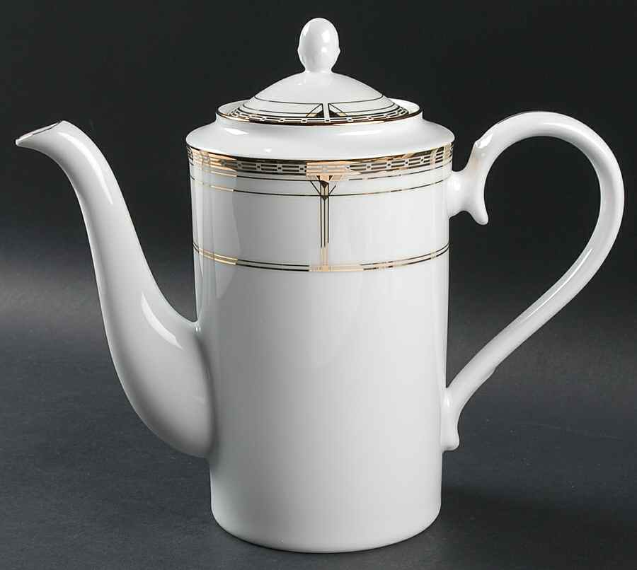 Palmer Gold Coffee Pot & Lid by Noritake-1
