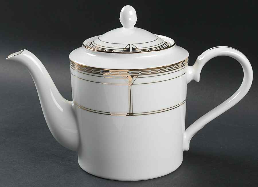 Palmer Gold Teapot & Lid by Noritake-1