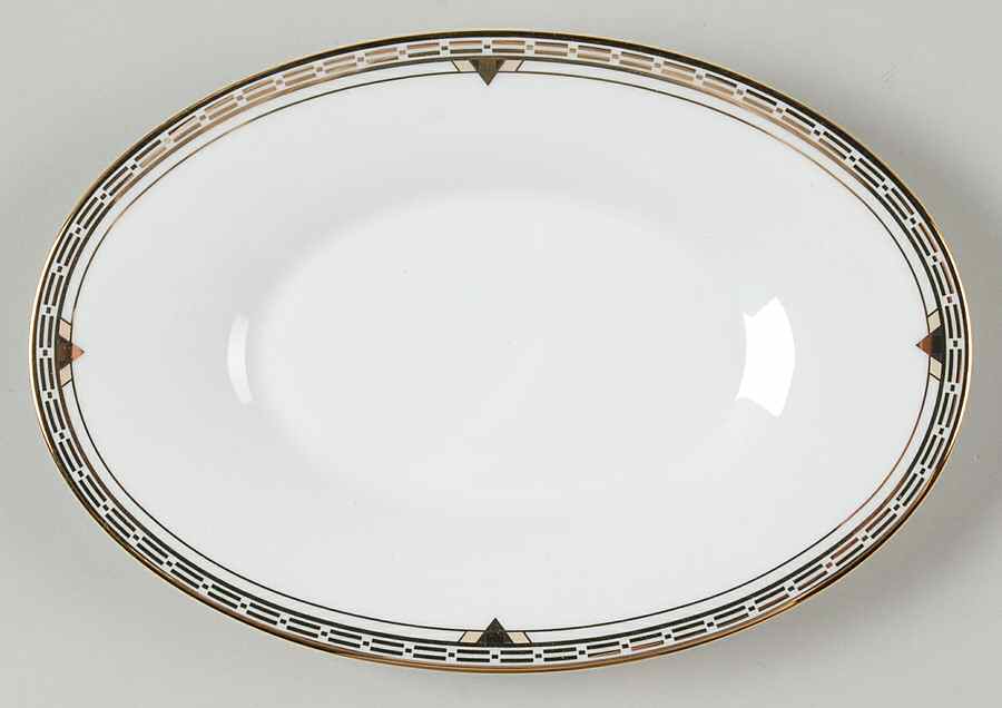 Palmer Gold Relish/Butter Tray by Noritake-1