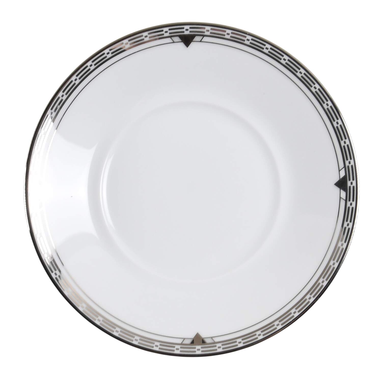Palmer Platinum Saucer by Noritake-1