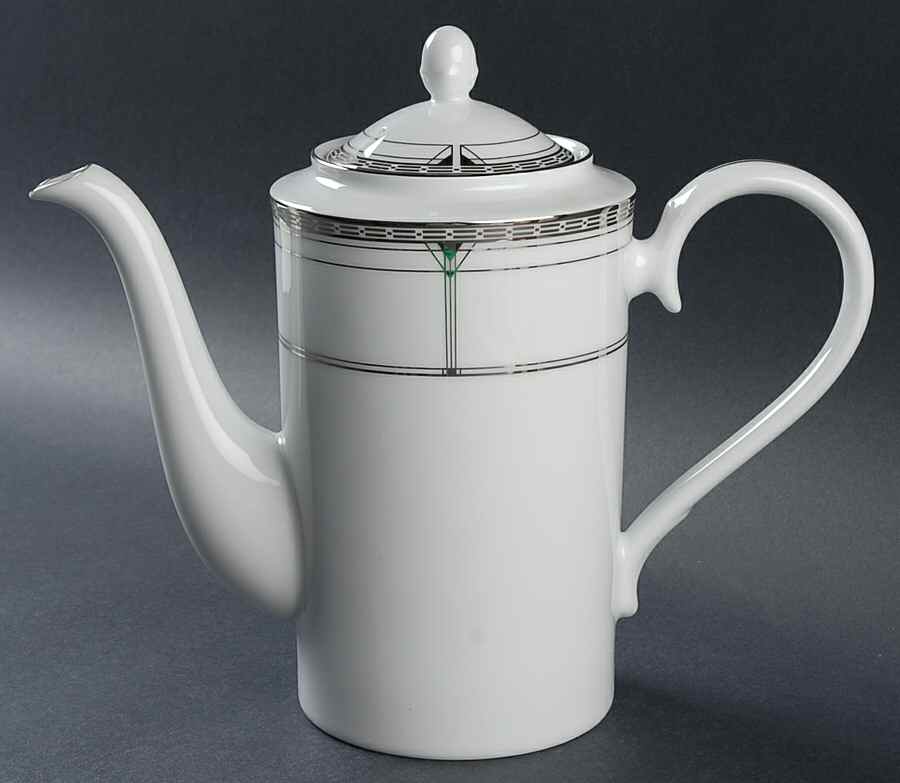 Palmer Platinum Coffee Pot & Lid by Noritake-1