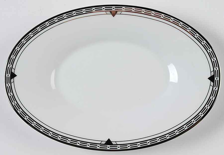 Palmer Platinum Relish/Butter Tray by Noritake-1