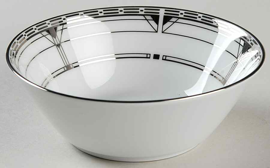 Palmer Platinum Fruit/Dessert (Sauce) Bowl by Noritake-1