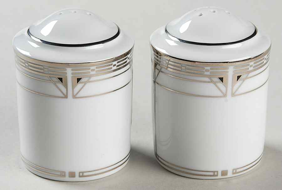 Palmer Platinum Salt & Pepper Set by Noritake-1