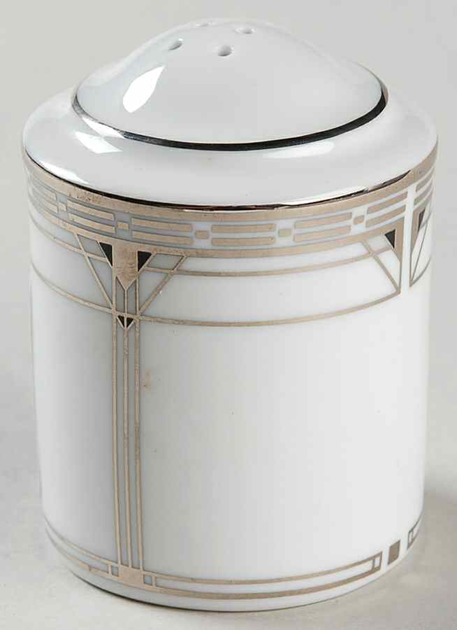 Palmer Platinum Pepper Shaker by Noritake-1