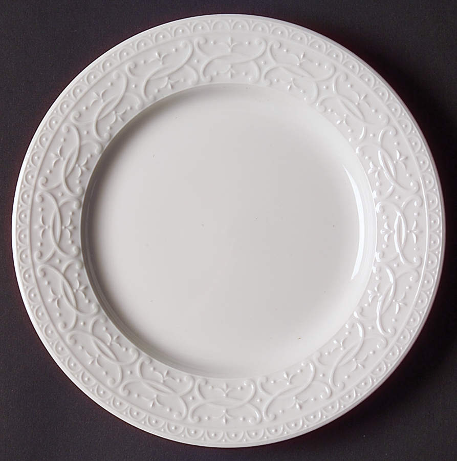 Blanc Fleur Bread & Butter Plate by Nikko-1