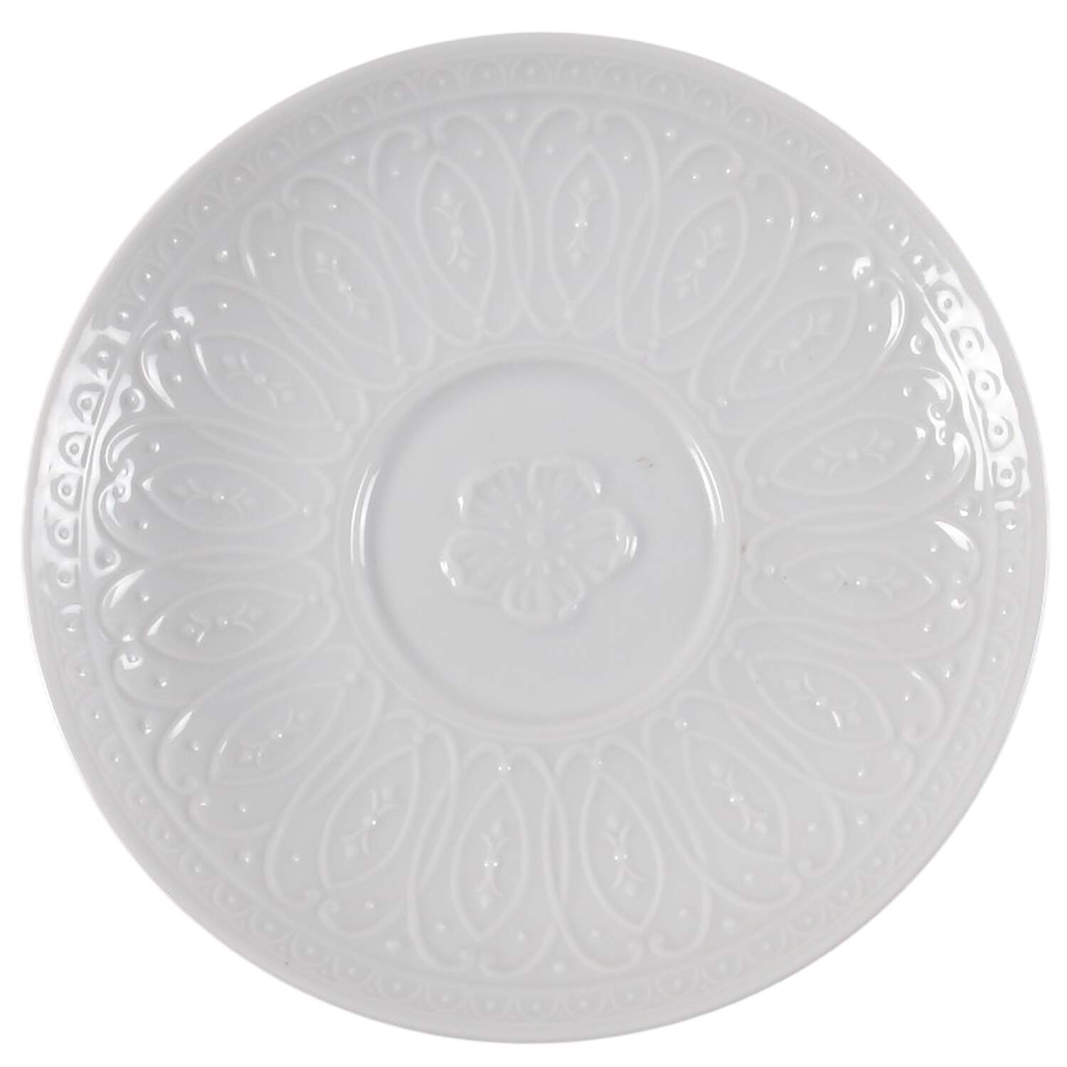 Blanc Fleur Saucer by Nikko-1