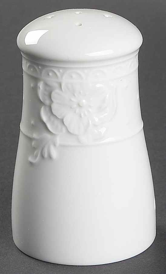 Blanc Fleur Pepper Shaker by Nikko-1