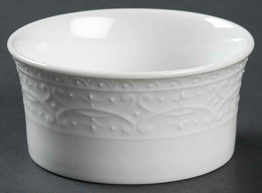 Blanc Fleur Ramekin by Nikko-1